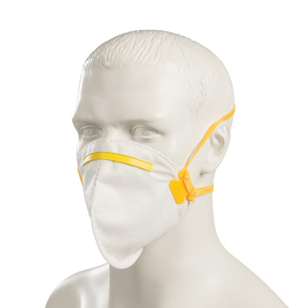 Elasticated strap & mouldable nosepiece for a comfortable