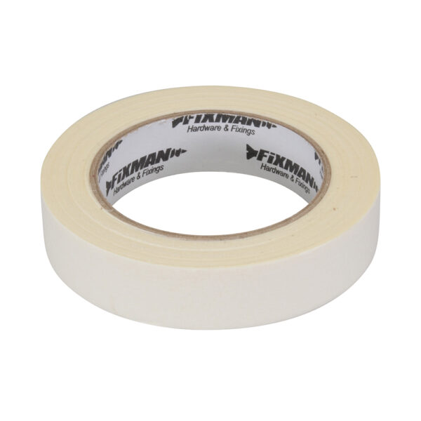 Crepe paper tape with low-adhesion synthetic rubber adhesive