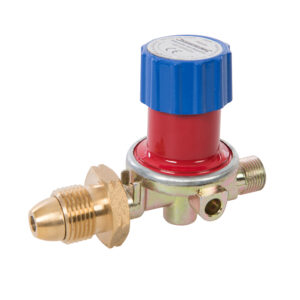 Attaches to propane cylinders with POL-type G.7 G 5/8 LH screw-on valve