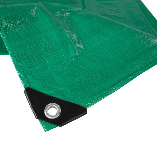 heat-sealed hem with reinforced corner covers