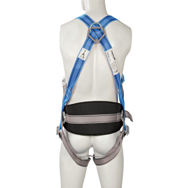 Dorsal & lateral attachment D-rings & front attachment webbing loops