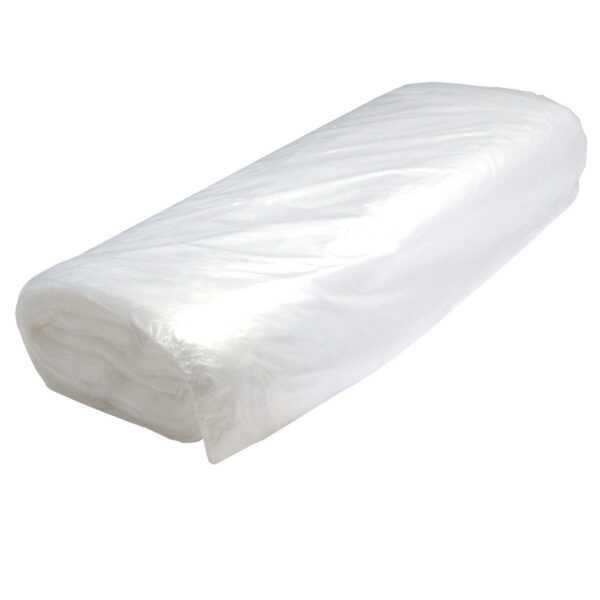 Clear polythene dust sheet roll