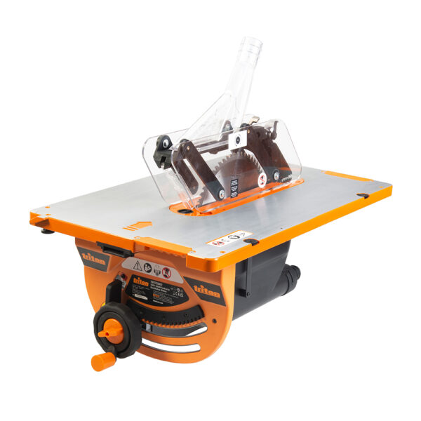 Powerful 1800W motor and precision 254mm 60T TCT blade easily performs a multitude of sawing tasks