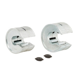 Zinc alloy with hardened steel cutter wheel