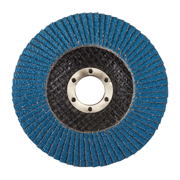 Heavy duty zirconium cloth bonded to fibreglass backing disc