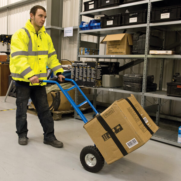 Pneumatic all-terrain wheels with sealed ball bearings & steel wheel guards