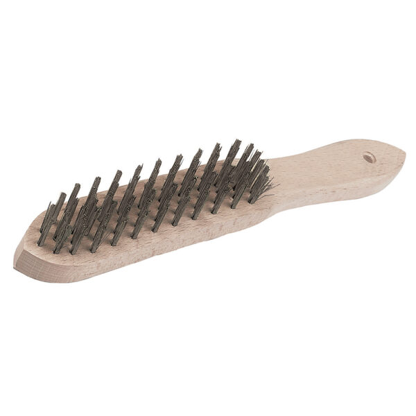 Heavy duty steel wire brush