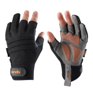 Padded palms & knuckles for increased protection