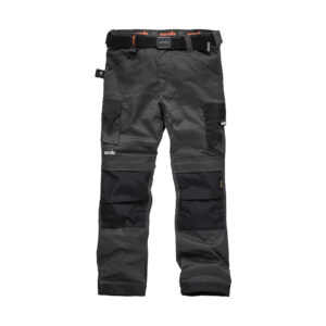 Flexible slim fit with polyester 2-way stretch fabric & heavy duty ballistic Cordura® fabric reinforcements