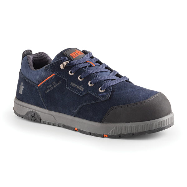 Suede upper with padded tongue & ankle collar for extra cushioning